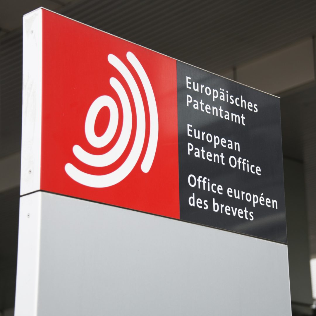 European Patent Office Sign