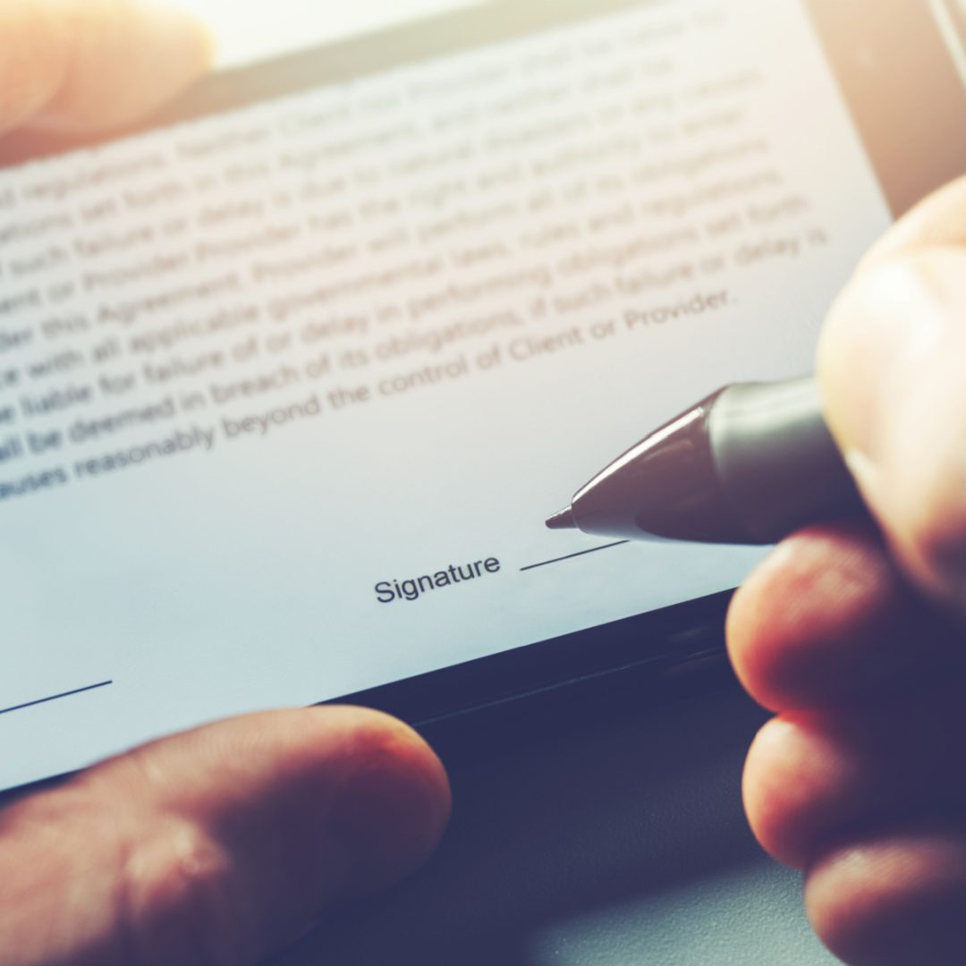 Pen signing digital signature