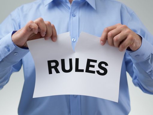 Breaking the rules