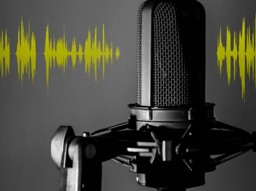 Podcast mic and audio